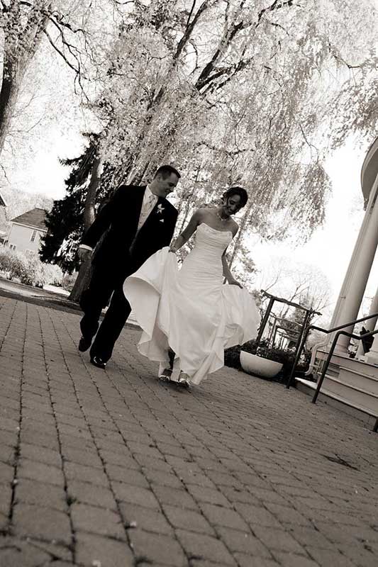 Married Couple Walking