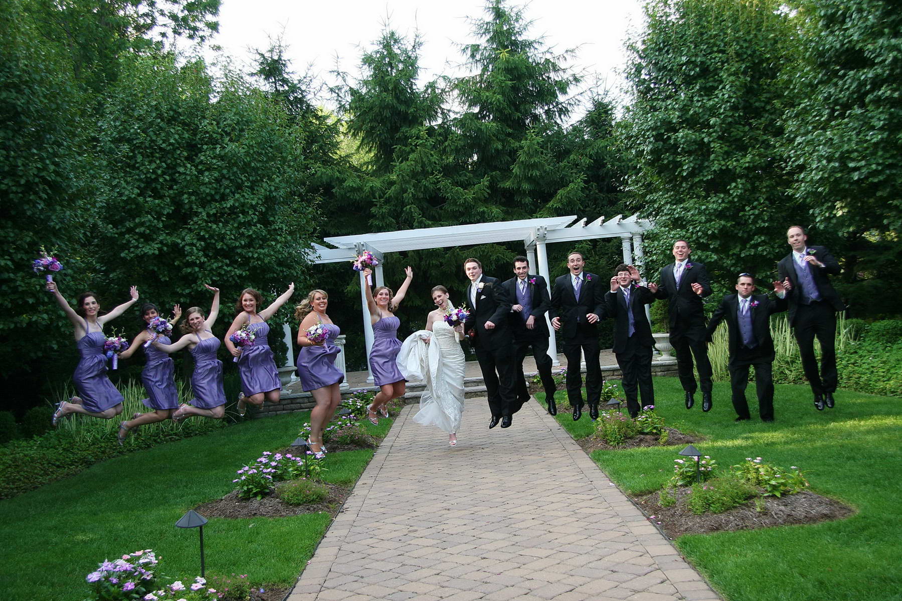Bridal Party,Jump for Joy