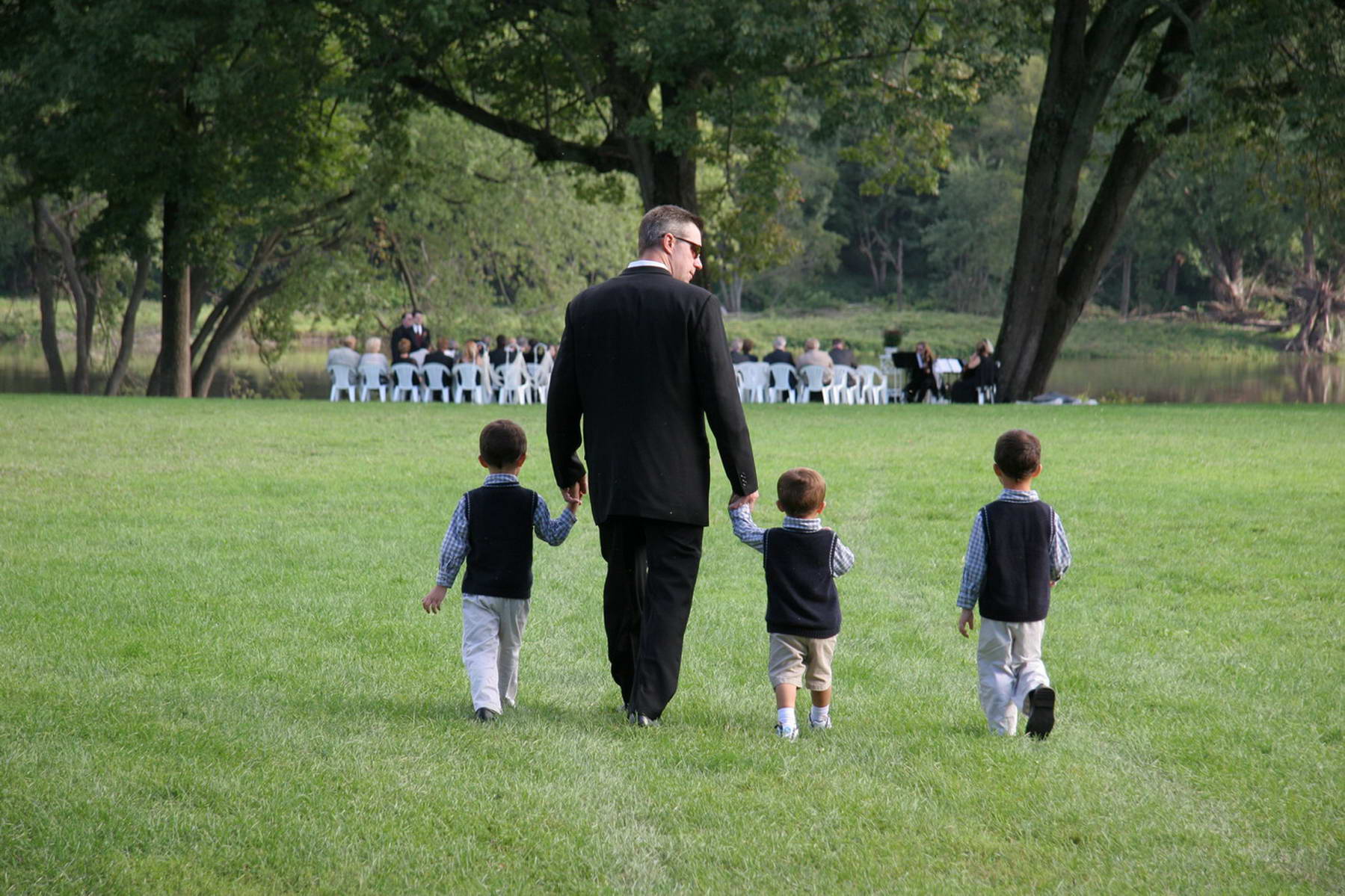 Walking to The Wedding